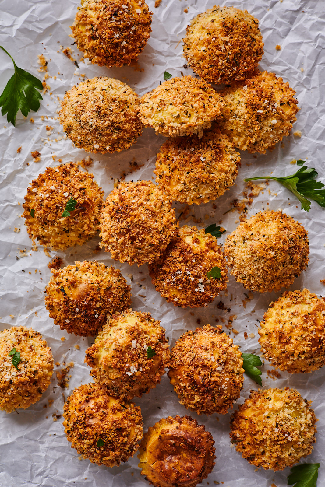 Crispy Baked Ravioli Bites