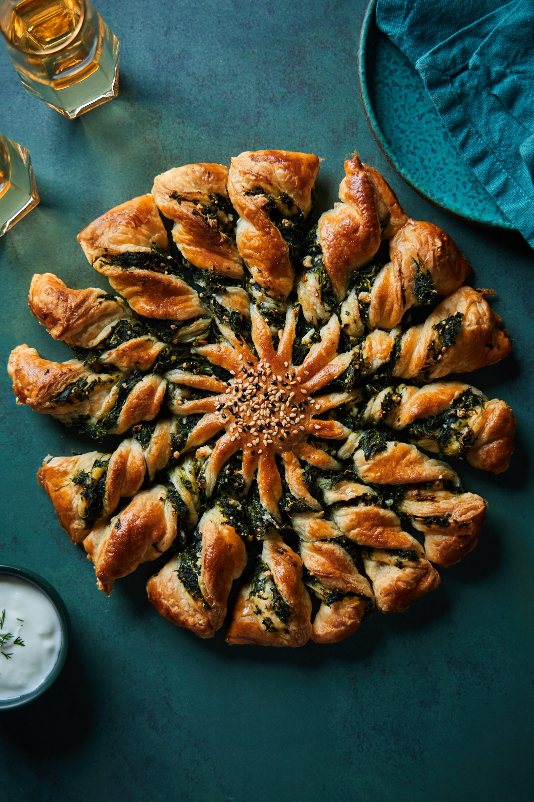 Spanakopita Tarte Soleil