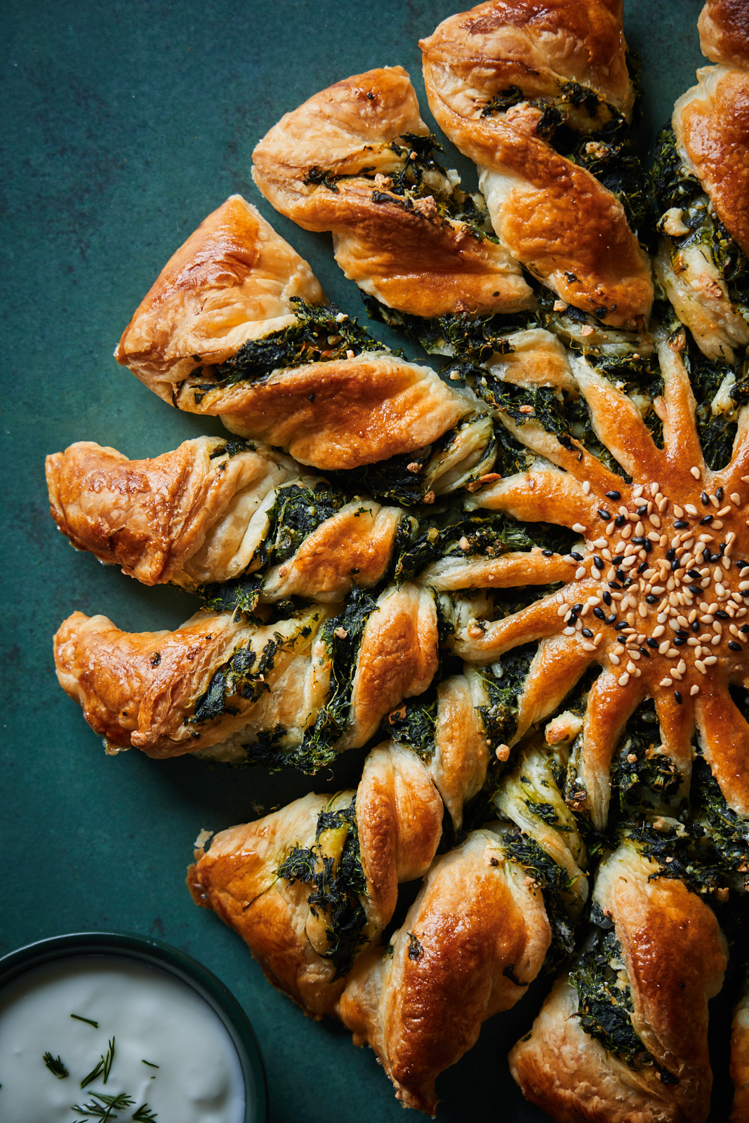 Spanakopita Tarte Soleil