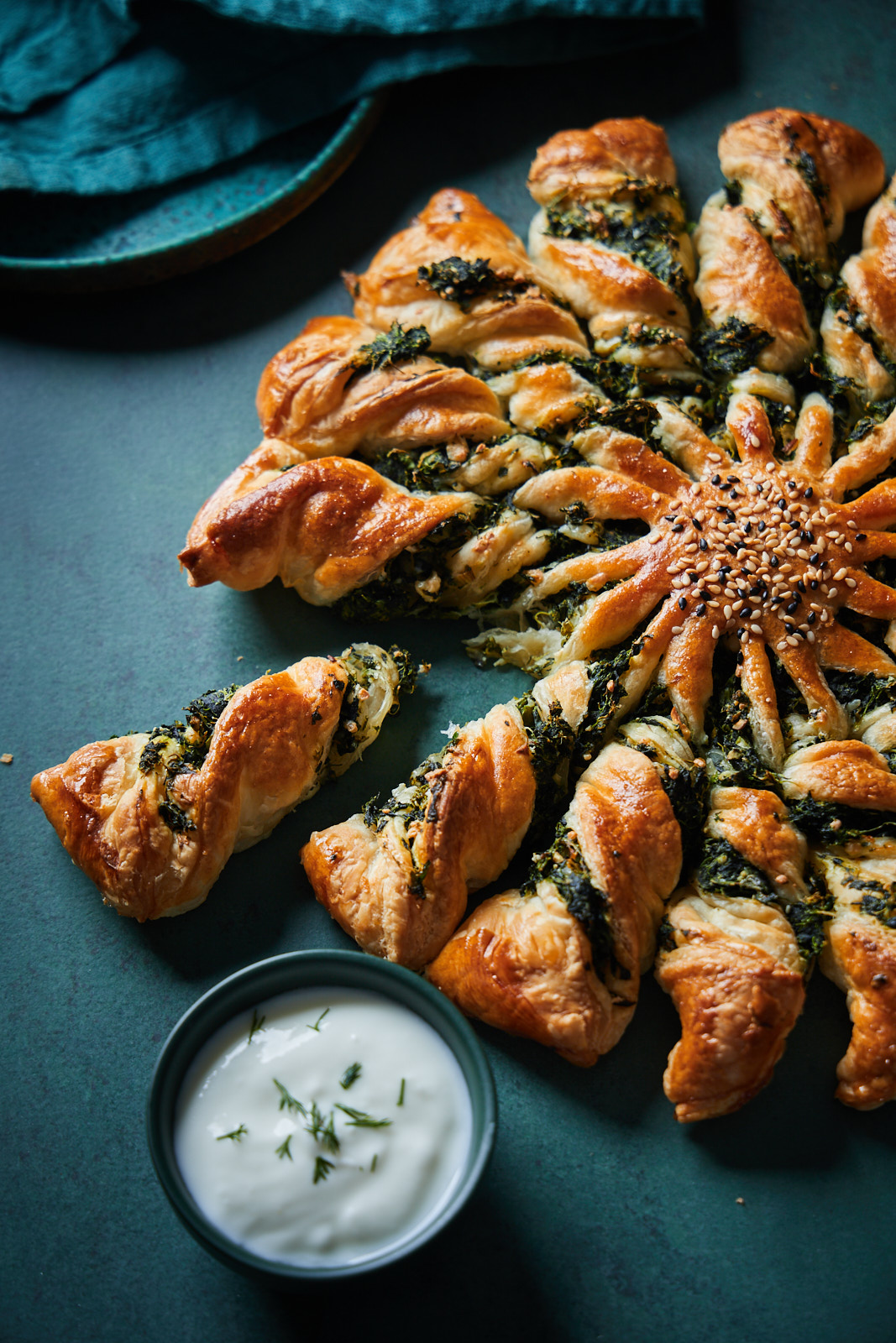 Spanakopita Tarte Soleil