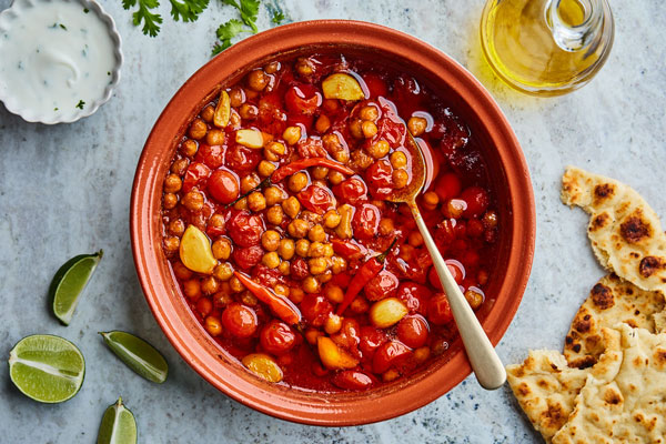 Confit Tandoori Chickpeas