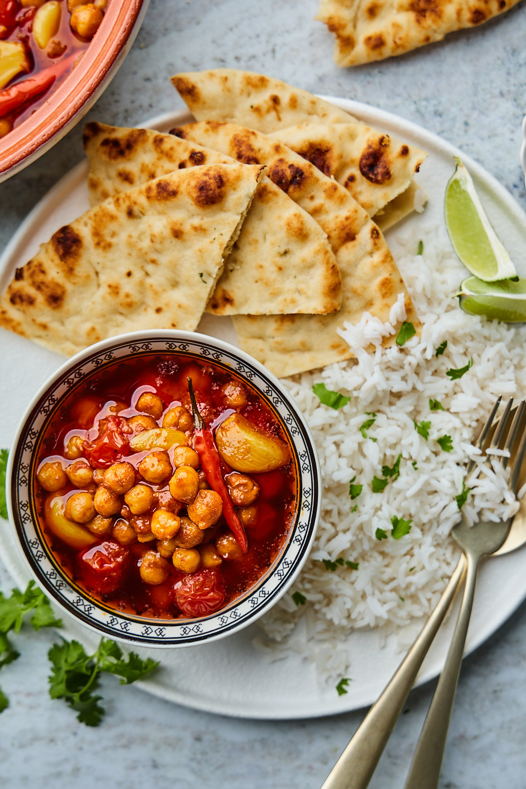 Confit Tandoori Chickpeas