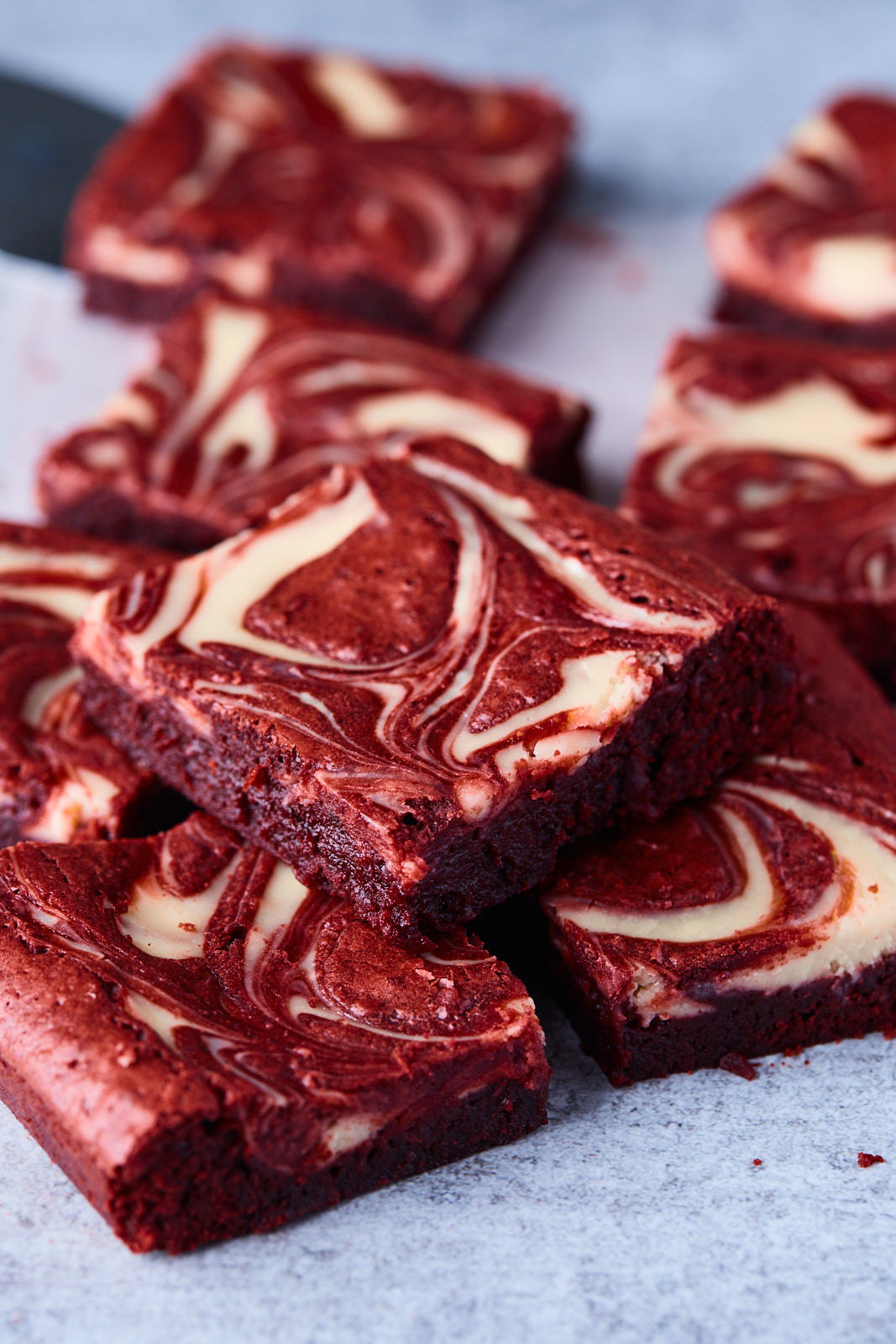 Red Velvet Cheesecake Brownies