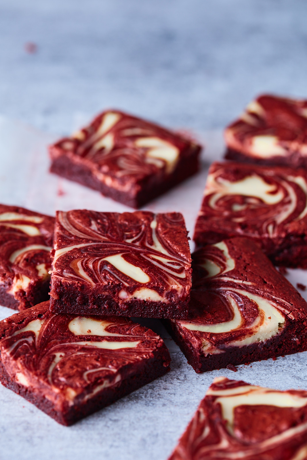 Red Velvet Cheesecake Brownies