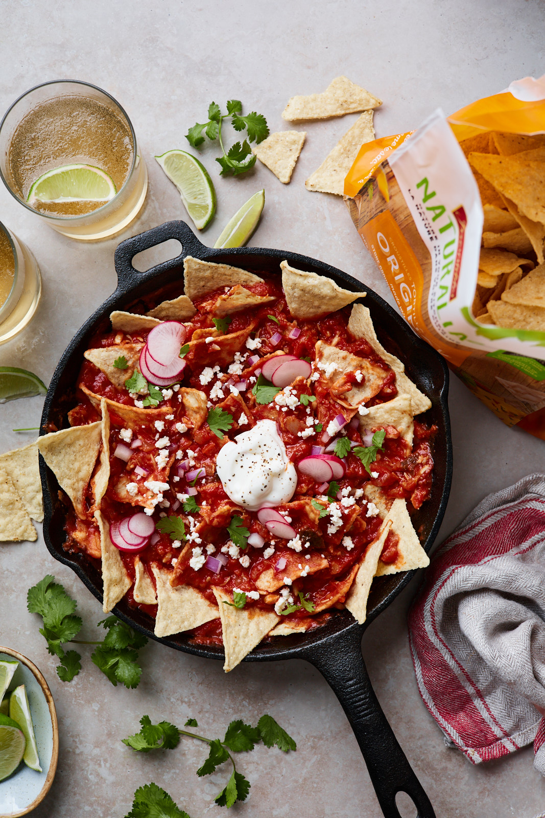 Easy Skillet Chilaquiles