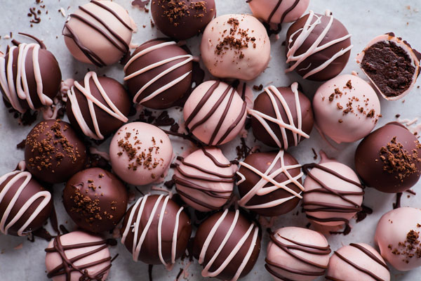 Double Chocolate Cookie Truffles