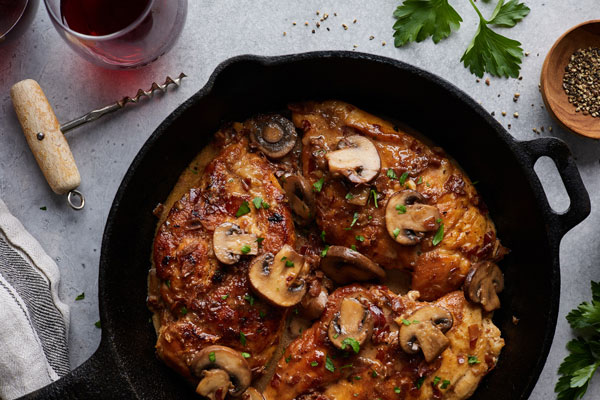 Creamy Chicken Marsala