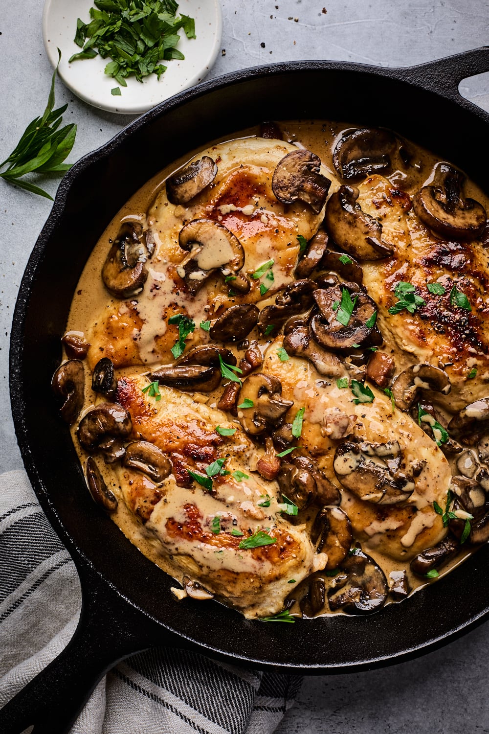 Creamy Chicken Marsala