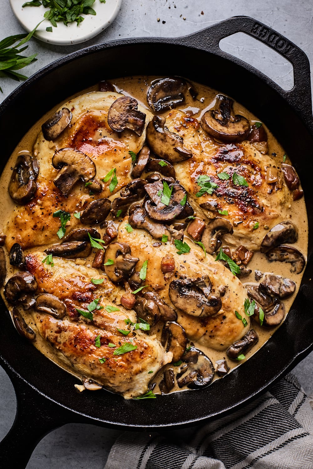 Creamy Chicken Marsala