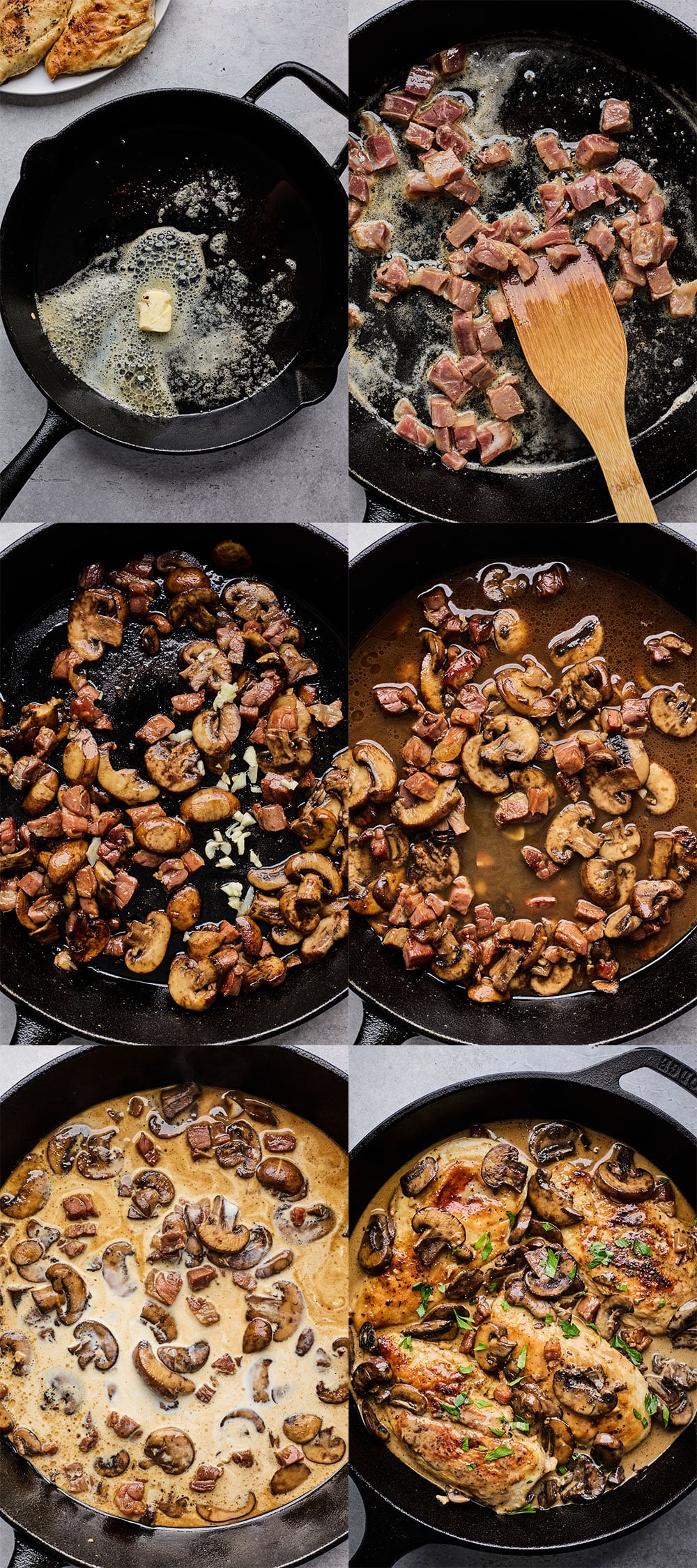 Creamy Chicken Marsala