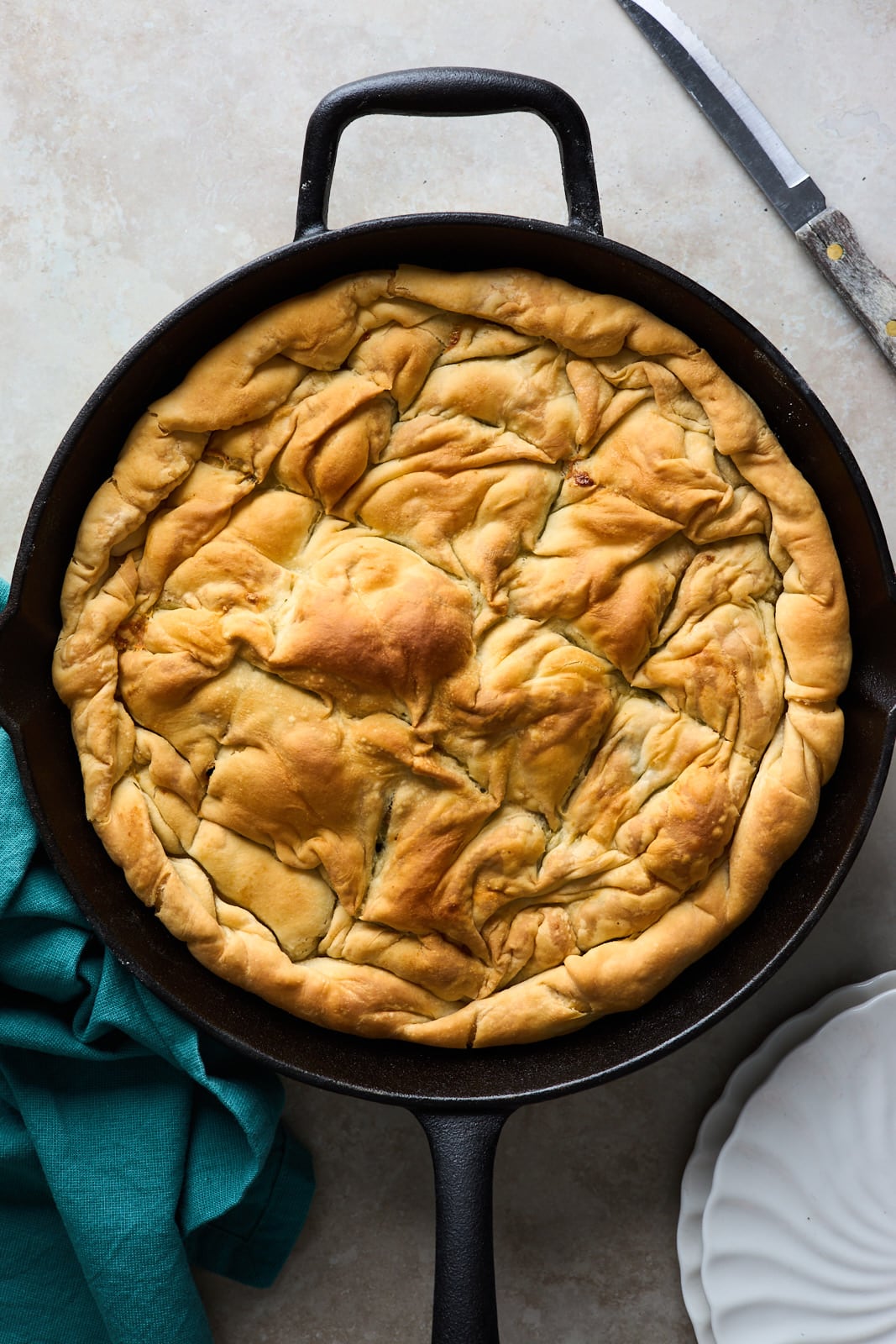 Traditional Homemade Spanakopita