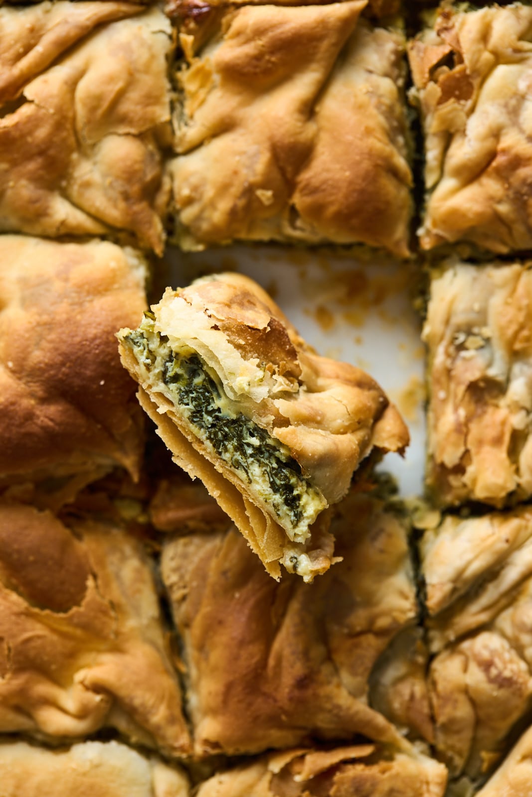 Traditional Homemade Spanakopita