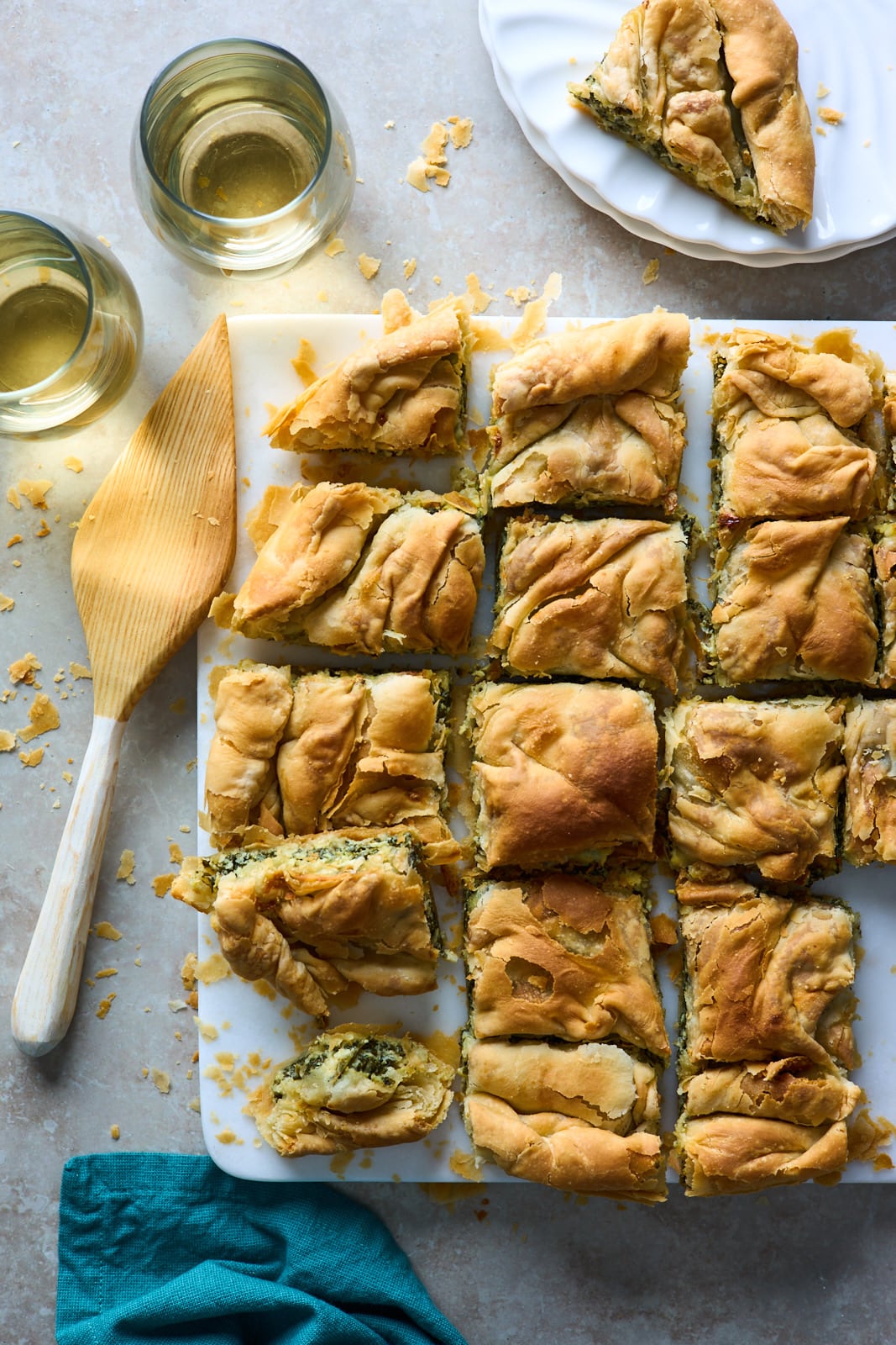 Traditional Homemade Spanakopita