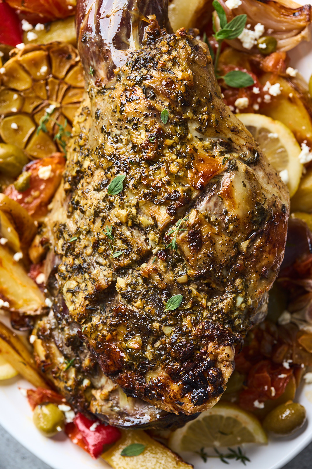 Greek Lamb (Kleftiko) With Roasted Veggies 