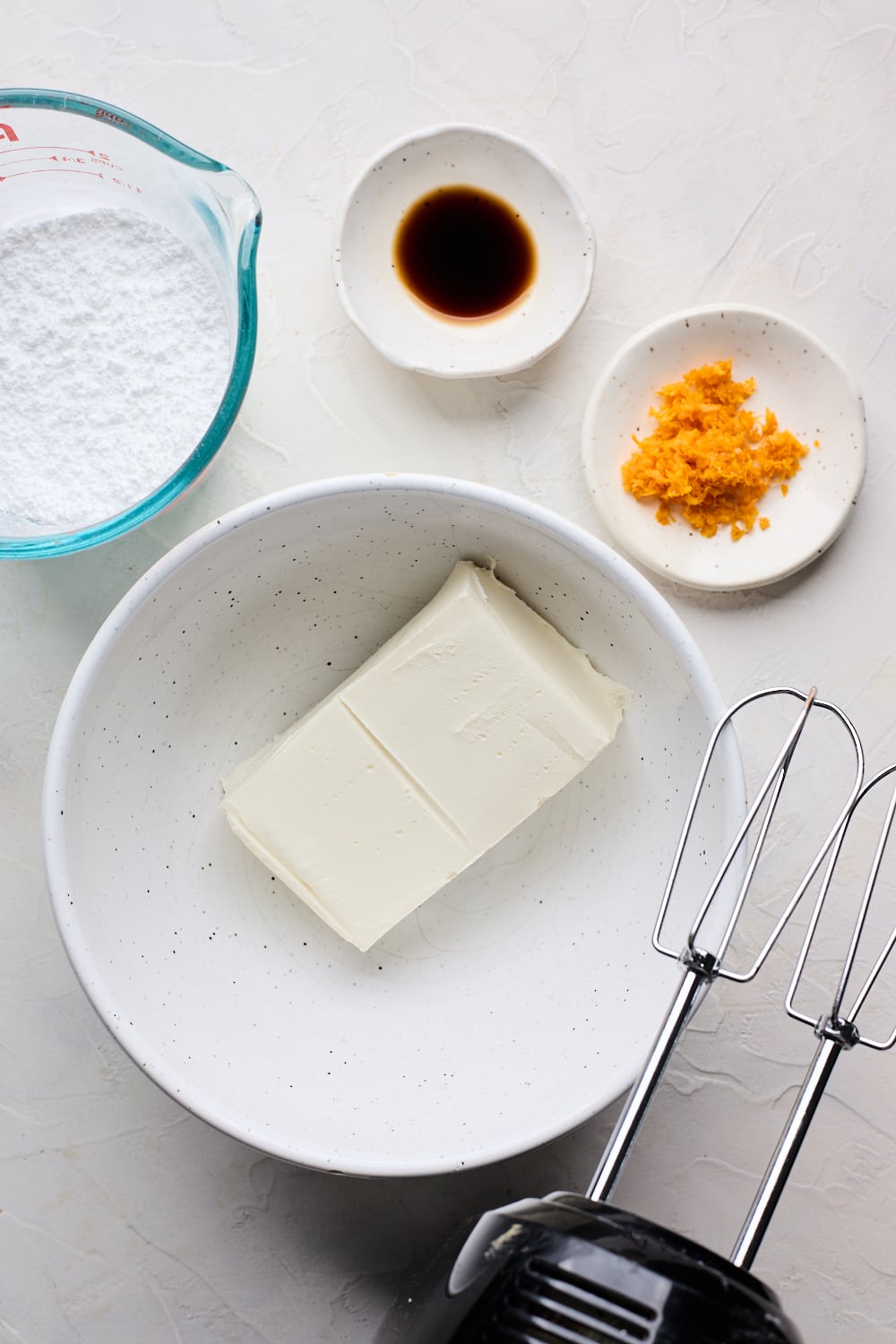 Carrot Cake Loaf frosting ingredients