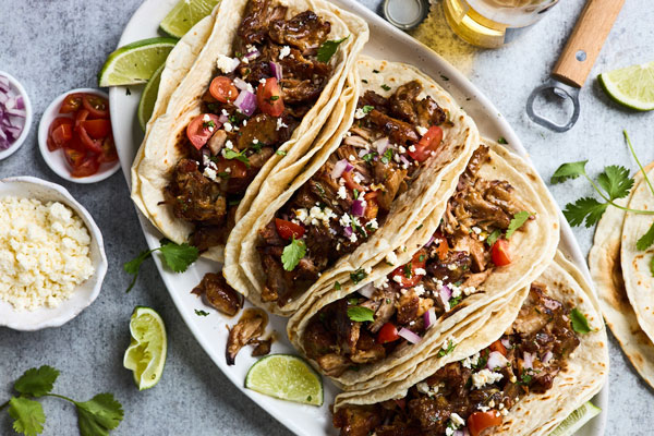 Beer Braised Pork Carnitas