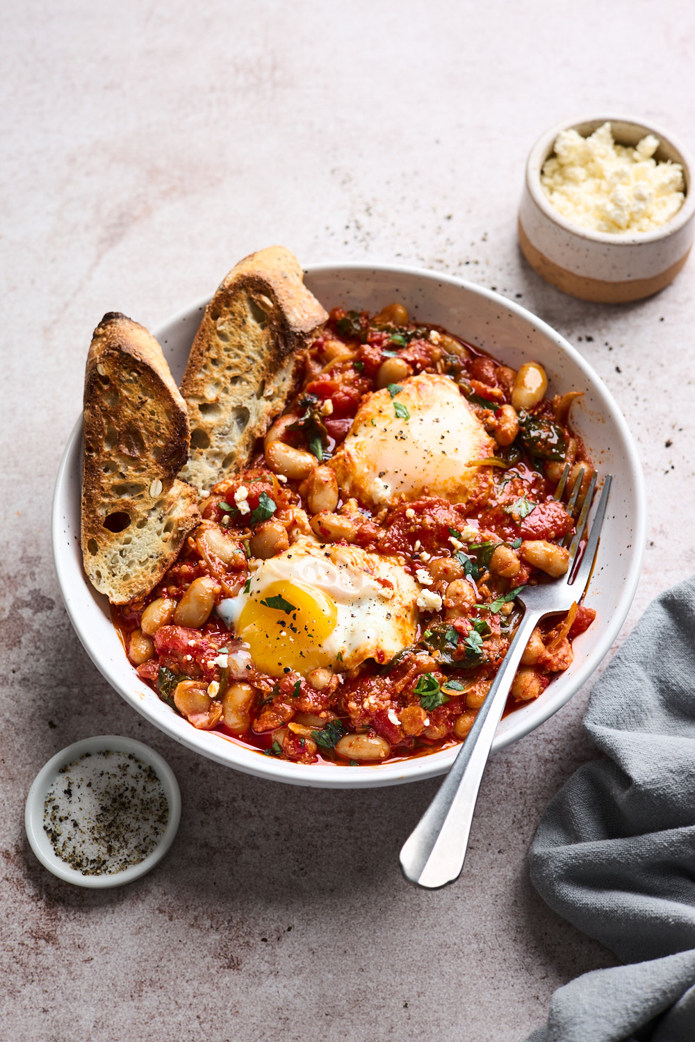 White Bean Shakshuka With Nduja