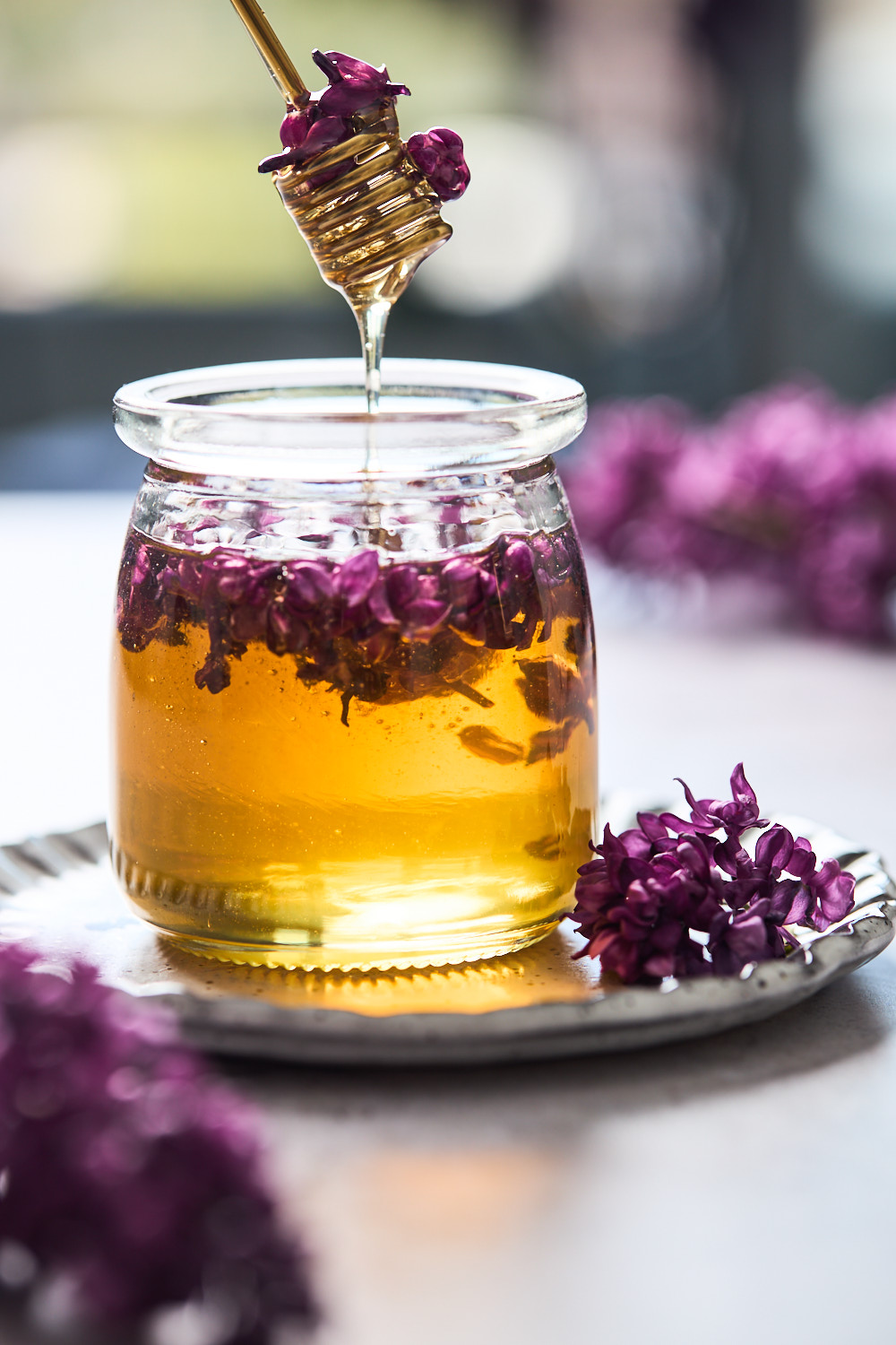 Buttermilk Honey Scones With Lilac