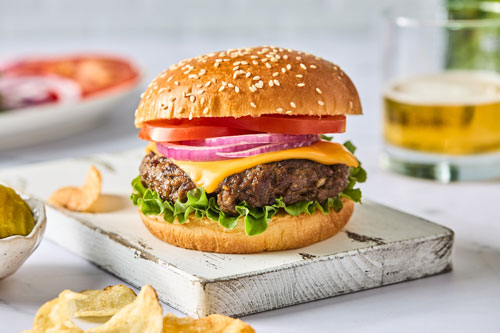 Classic Grilled Cheeseburger