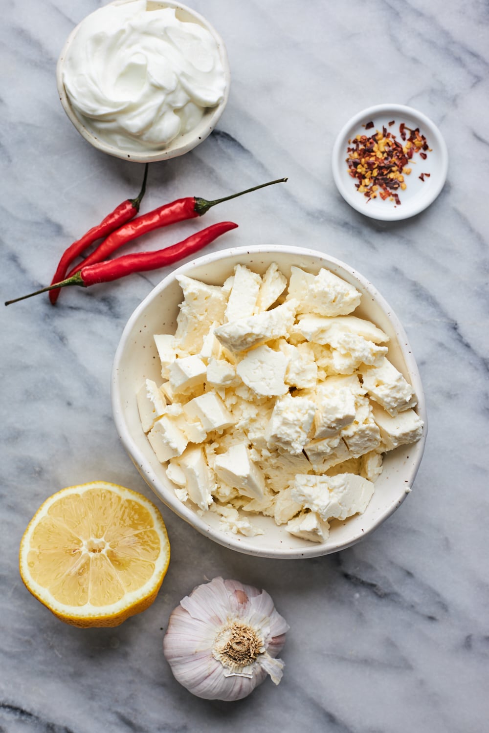 Greek feta cheese dip Tirokafteri