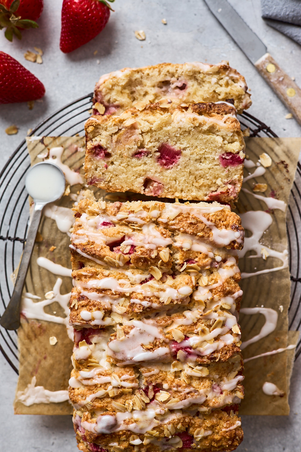 Berry Oat Scone Loaf