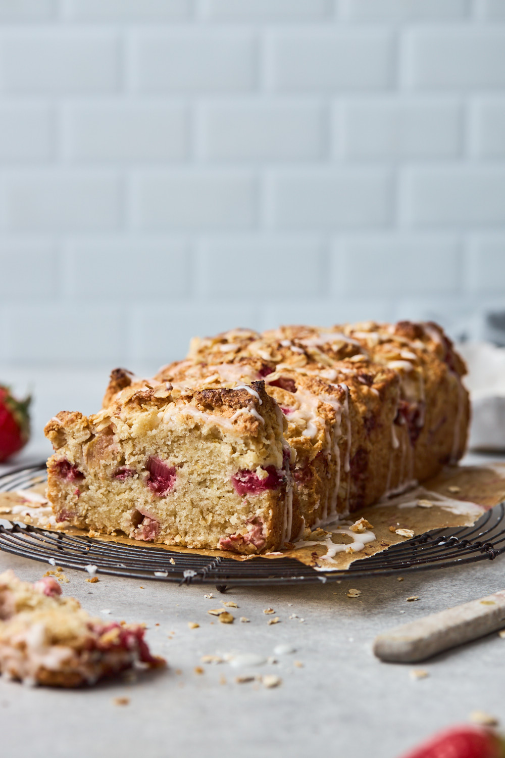 Berry Oat Scone Loaf