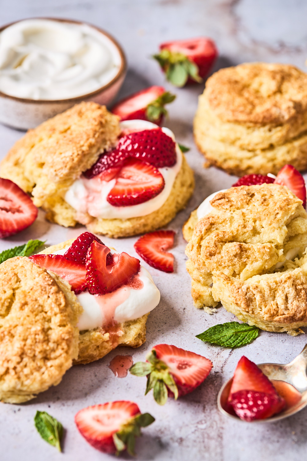 Easy Homemade Strawberry Shortcake