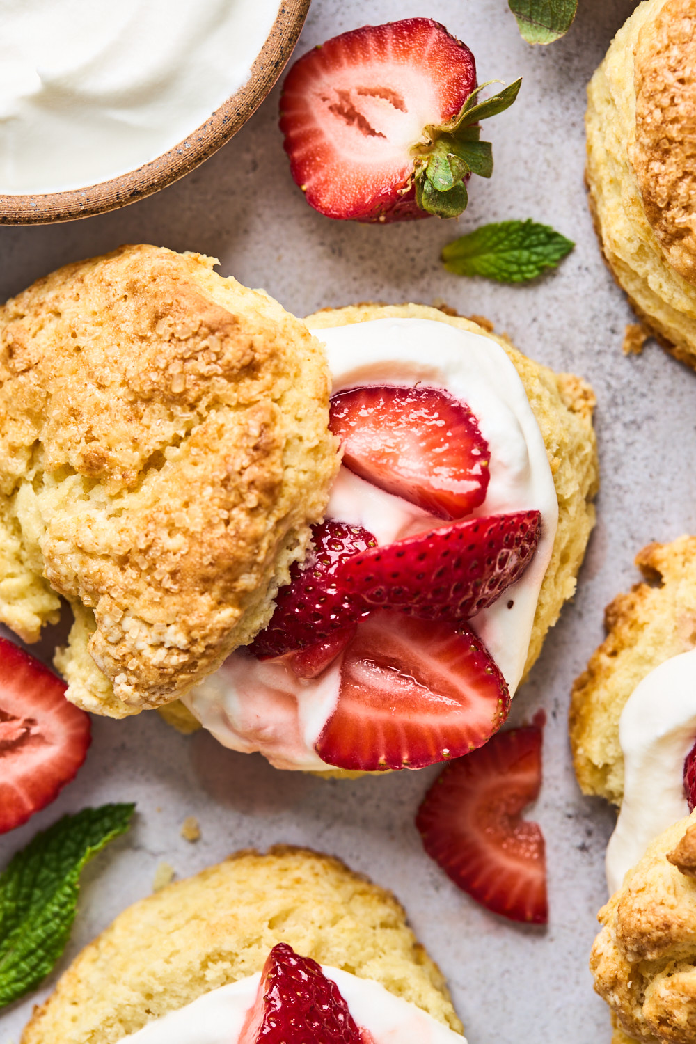 Easy Homemade Strawberry Shortcake