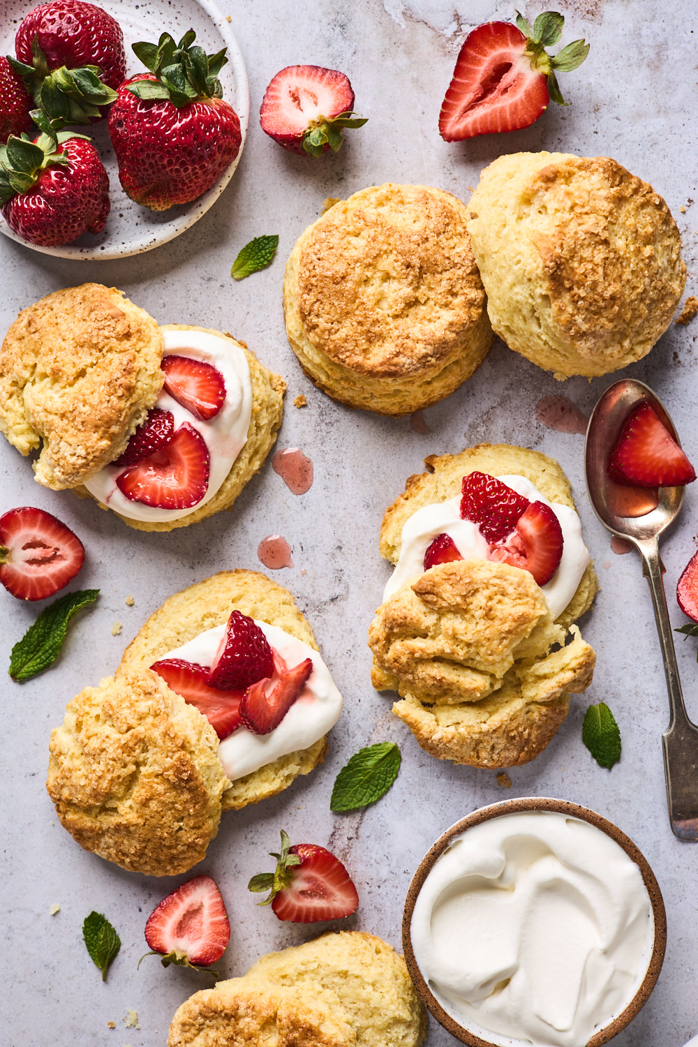 Easy Homemade Strawberry Shortcake