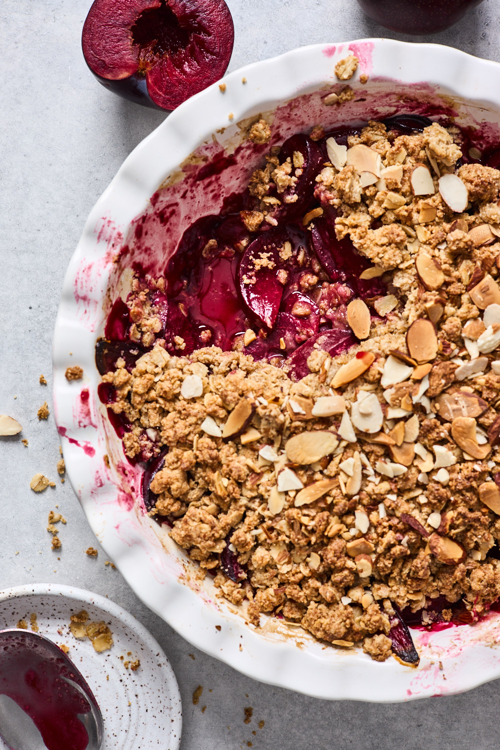 Plum Crumble