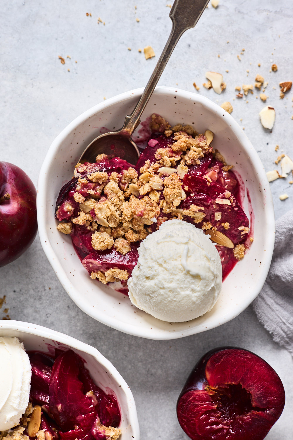 Plum Crumble