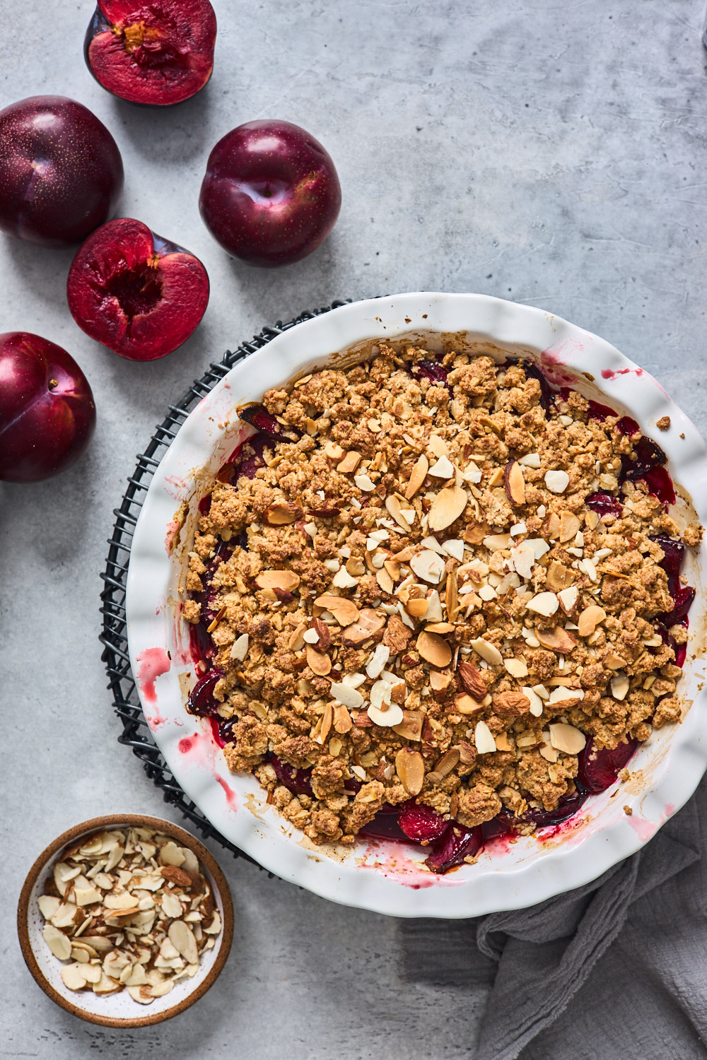 Plum Crumble