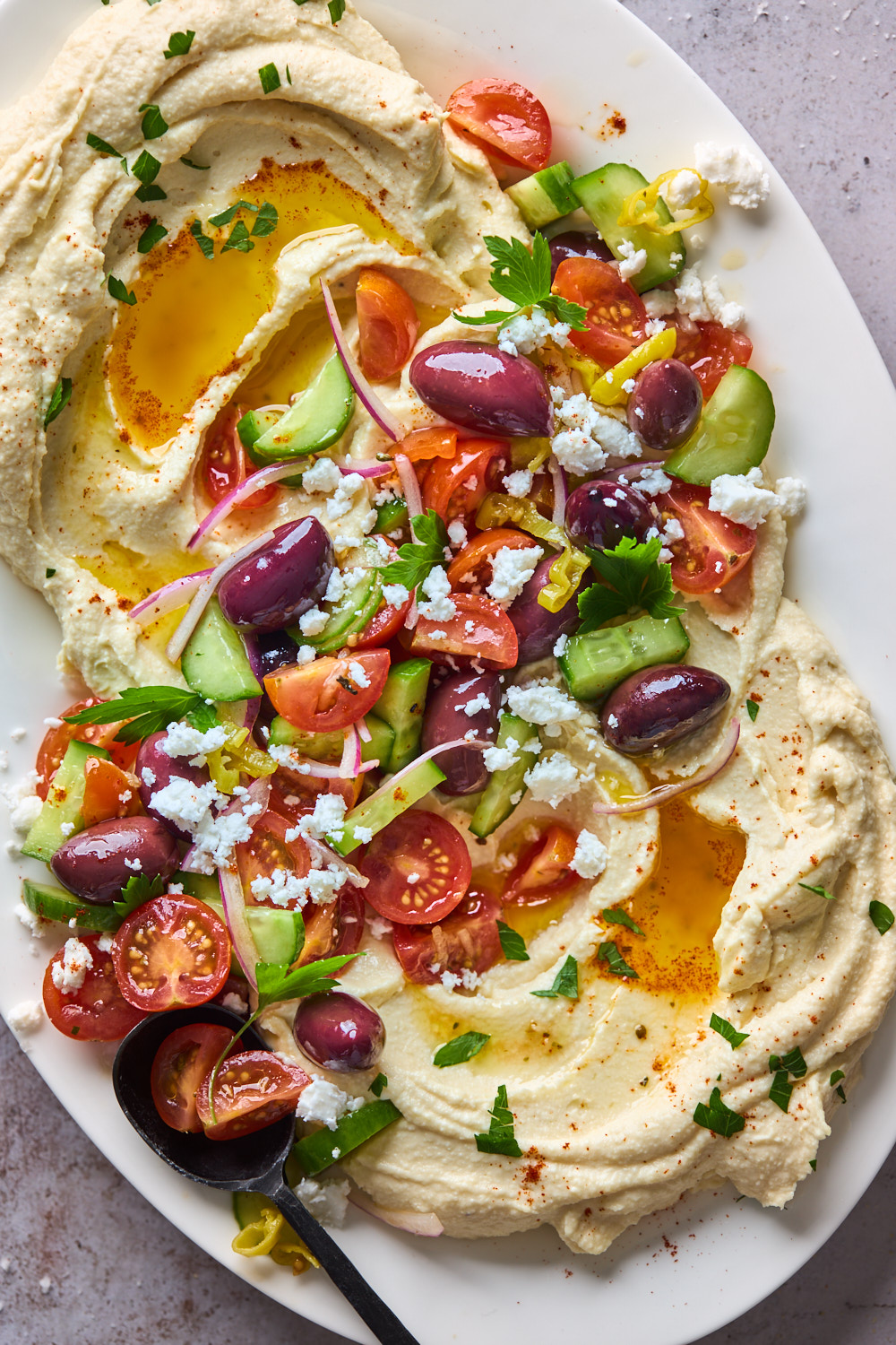 Why Everyone Falls in Love With This Greek-Style Loaded Hummus with Mango (And Why It Vanishes at Every Party) 2 Image