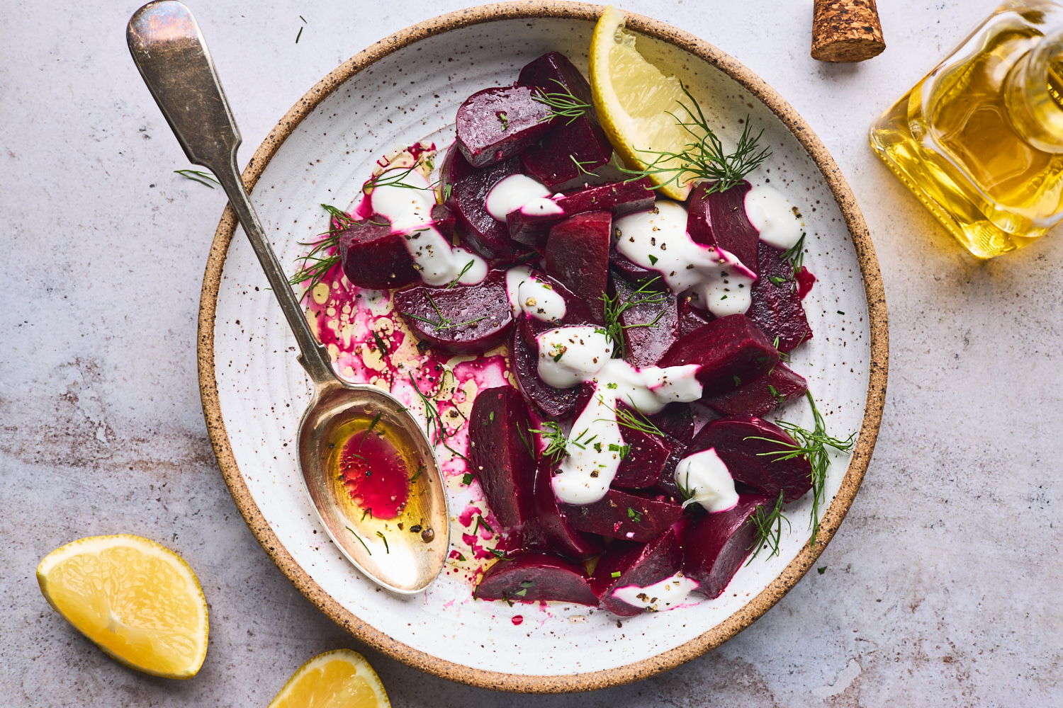 Beetroot Salad With Greek Yogurt (Patzarosalata)