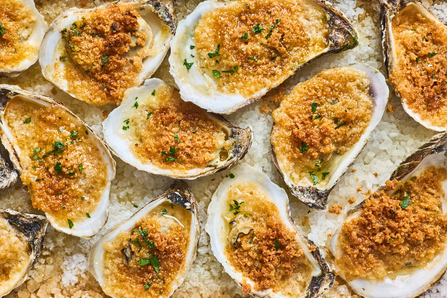 Amazing Pan Fried Oysters Oreganata - Garlic & Zest