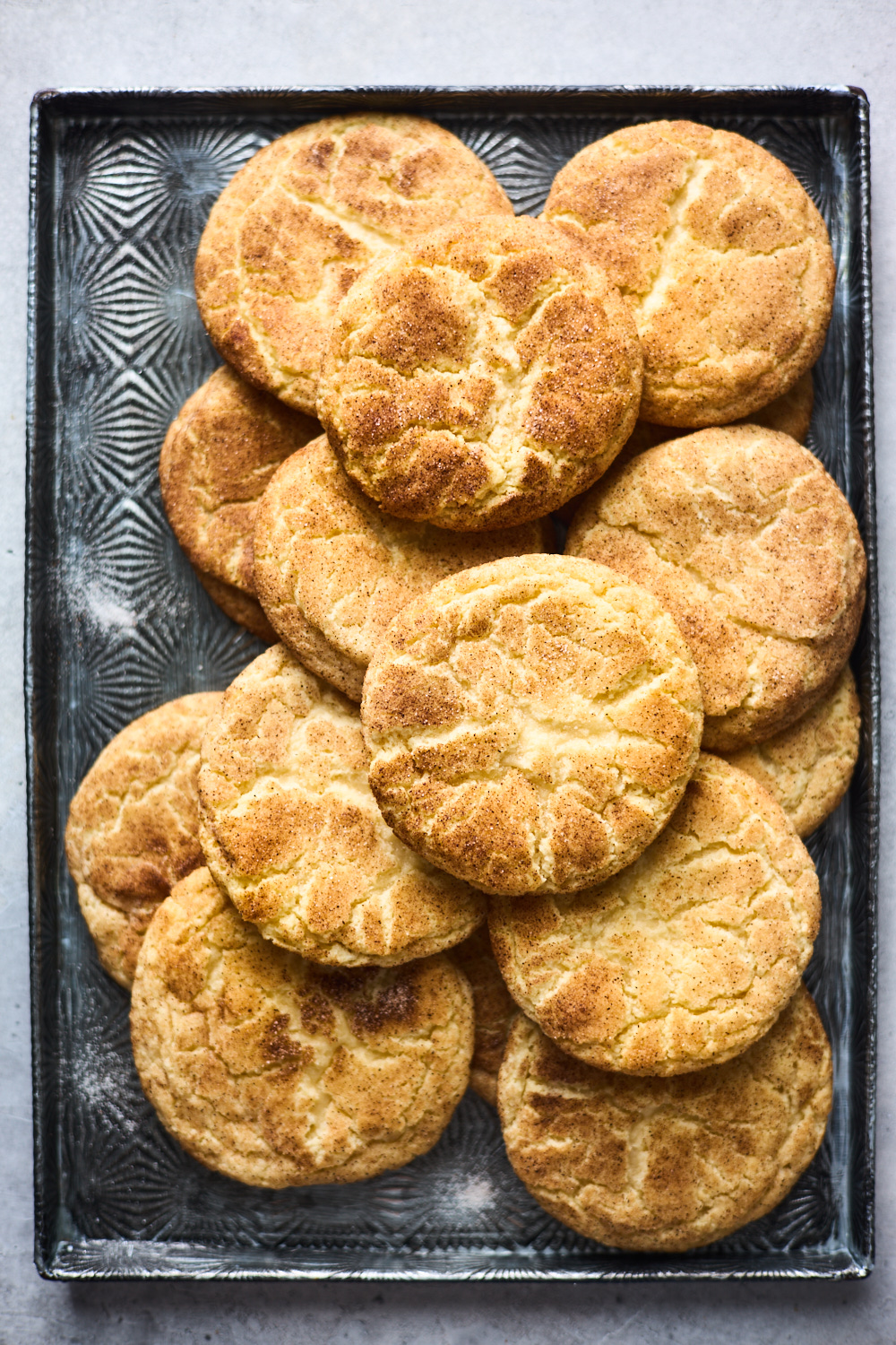 Snickerdoodle and Peach Ice Cream Sandwiches