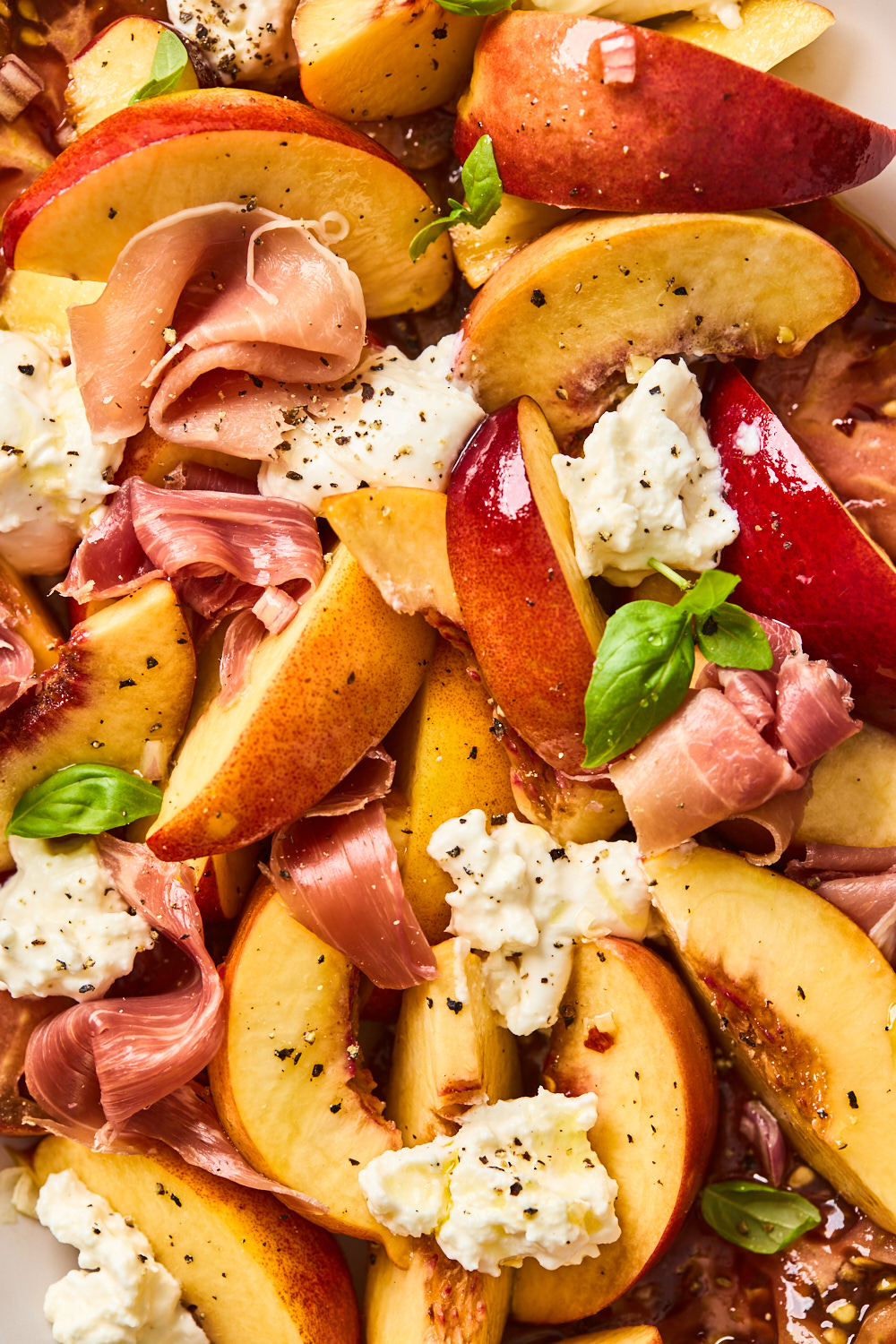 Peach and Tomato Salad