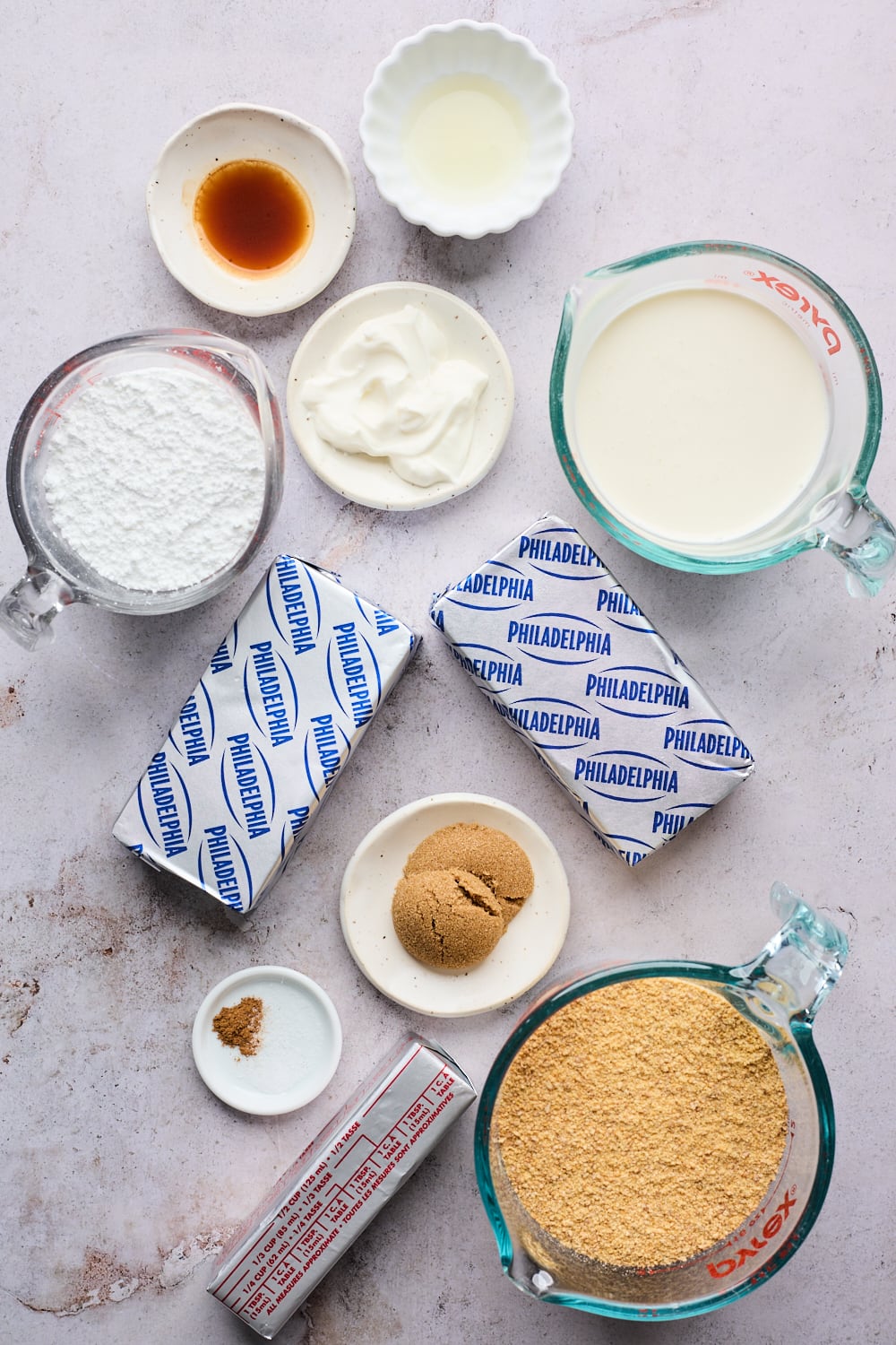 Philadelphia No Bake Cheesecake Ingredients