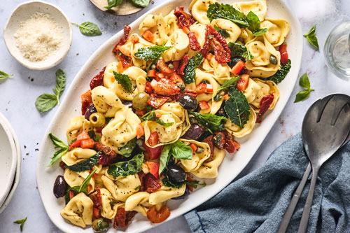 Tuscan Tortellini Pasta Salad