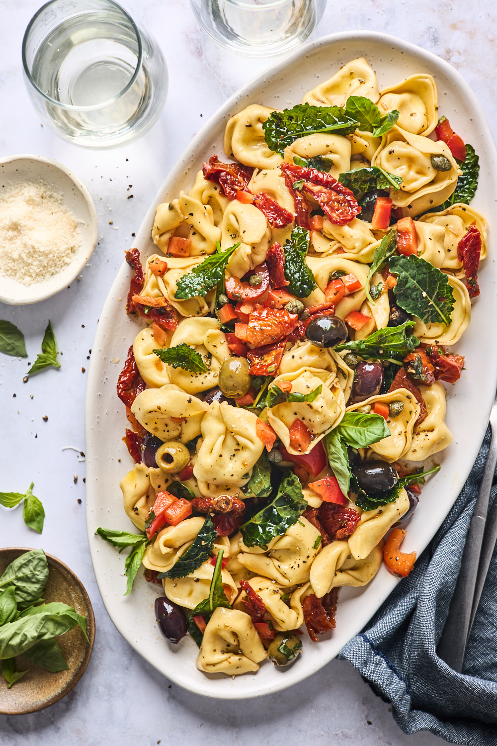 Tuscan Tortellini Pasta Salad