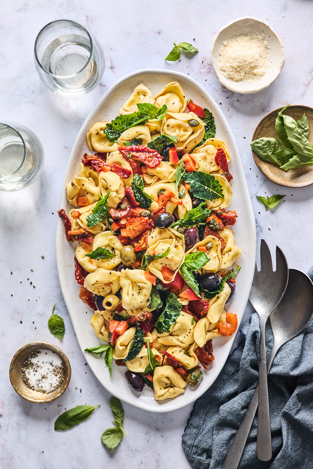 Tuscan Tortellini Pasta Salad