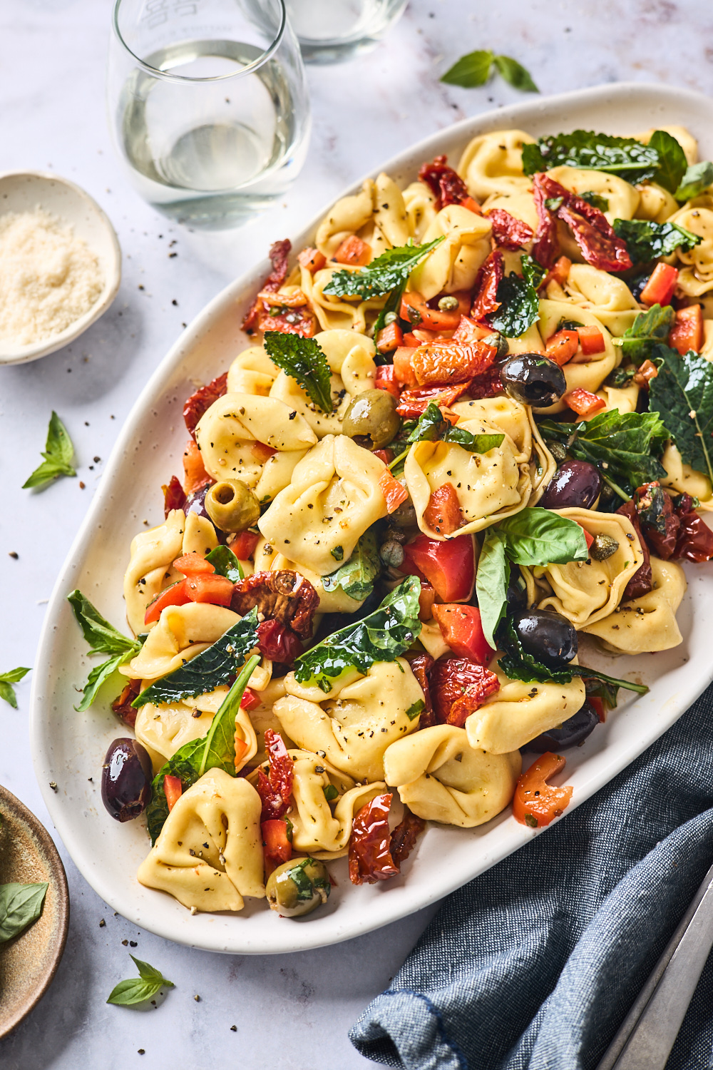 Tuscan Tortellini Pasta Salad