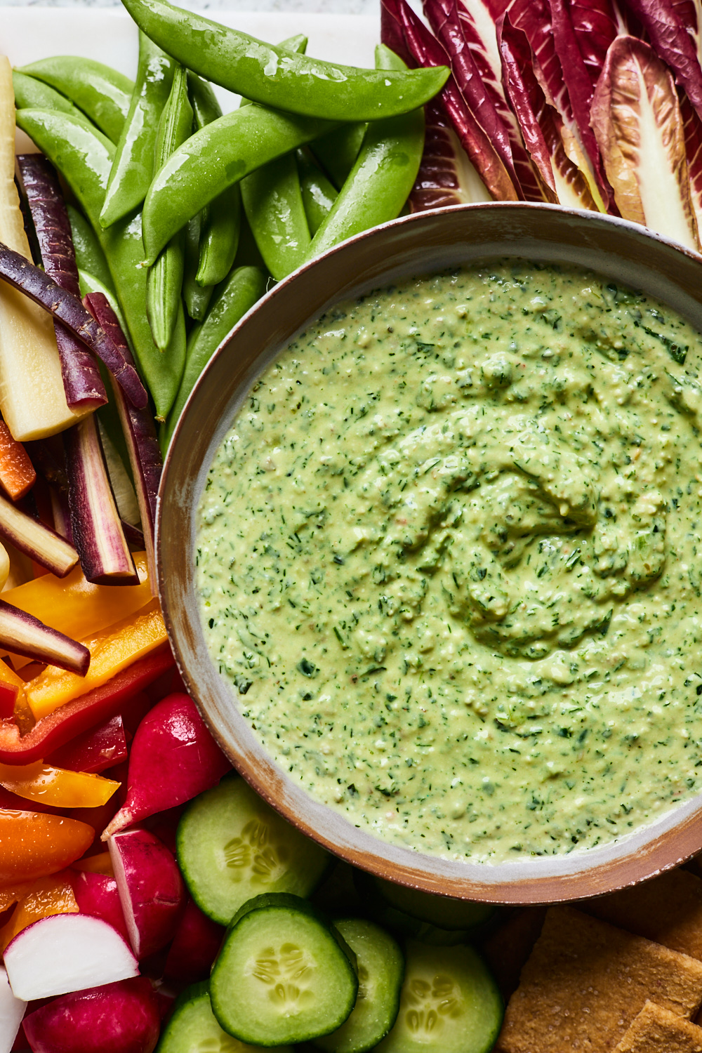 Greek Green Goddess Dip