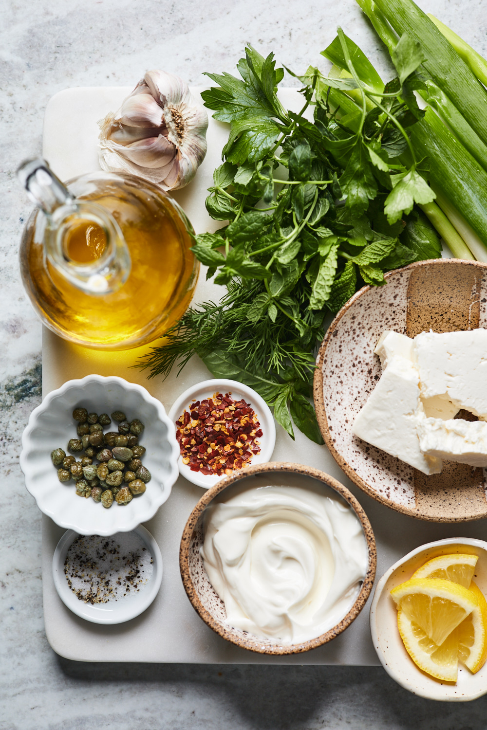 Greek Green Goddess Dip