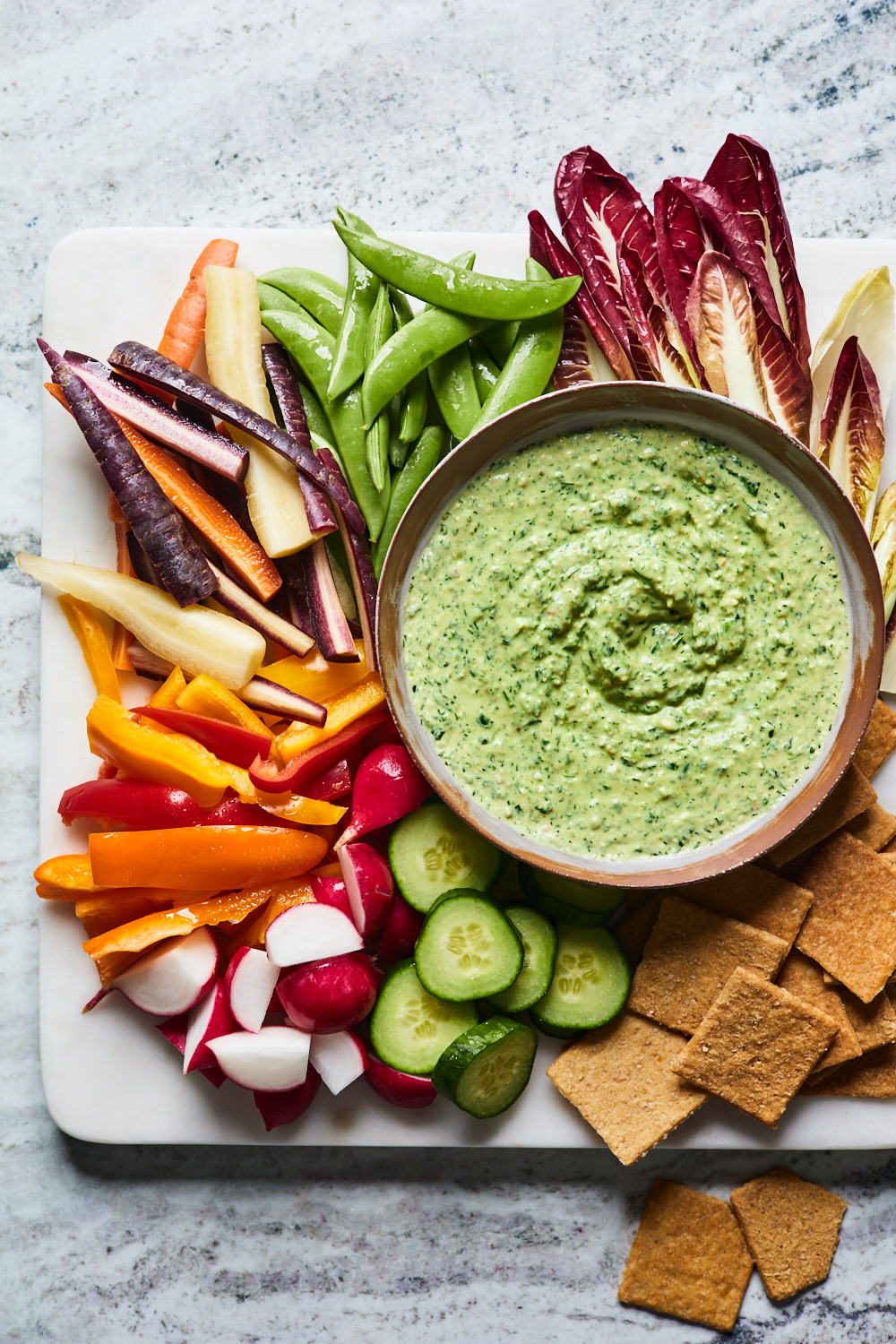 Greek Green Goddess Dip