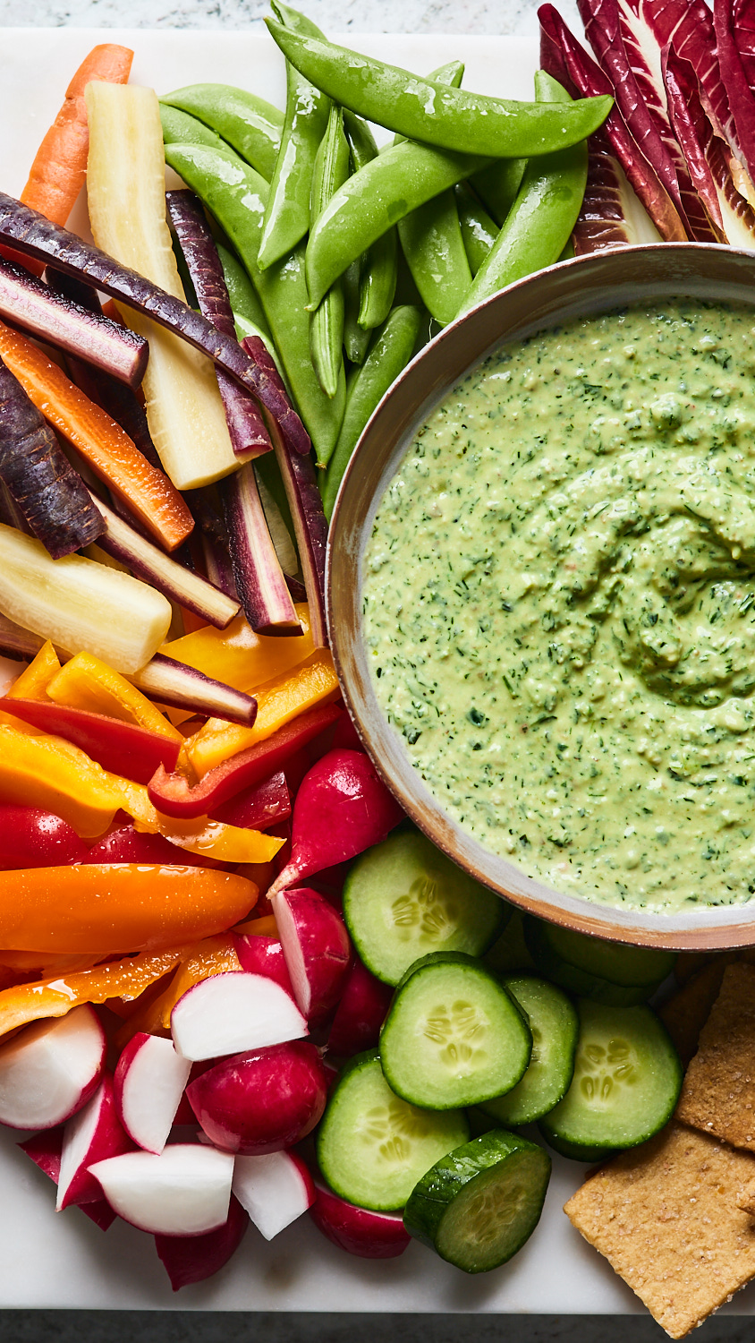 Greek Green Goddess Dip