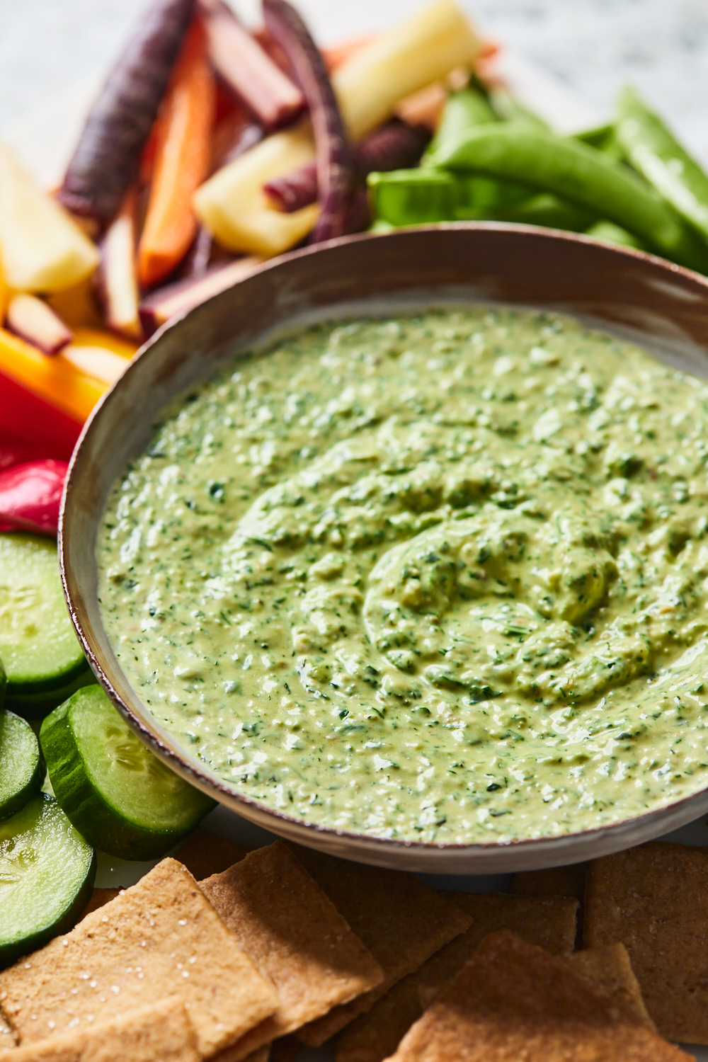 Greek Green Goddess Dip