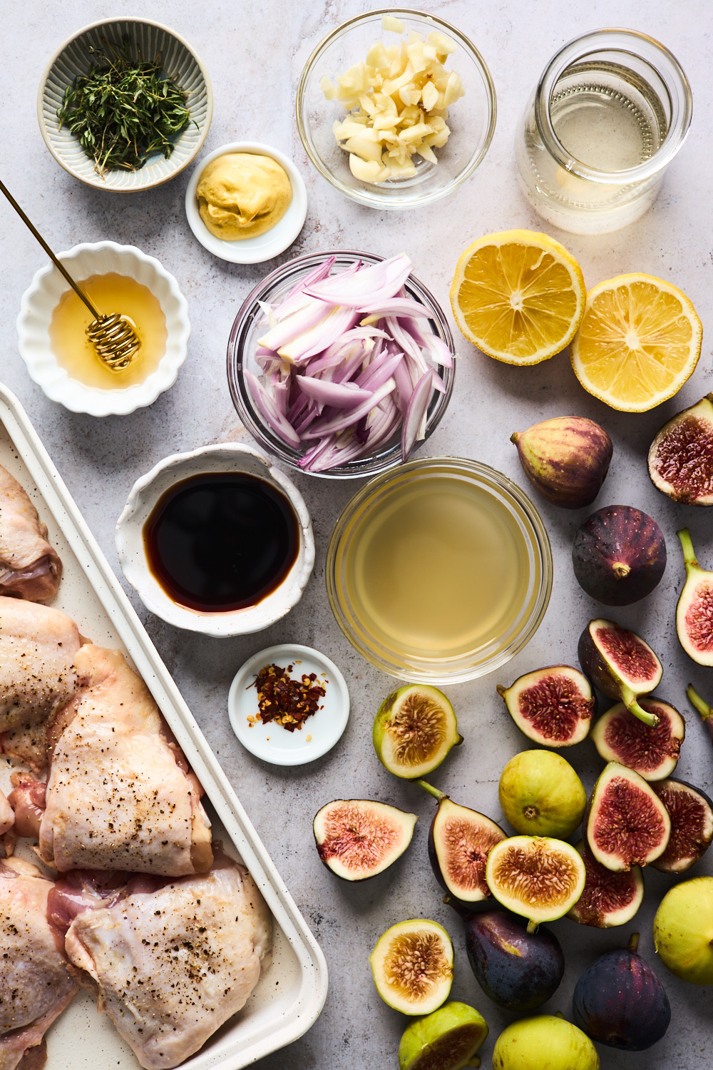 Skillet Balsamic Chicken With California Figs