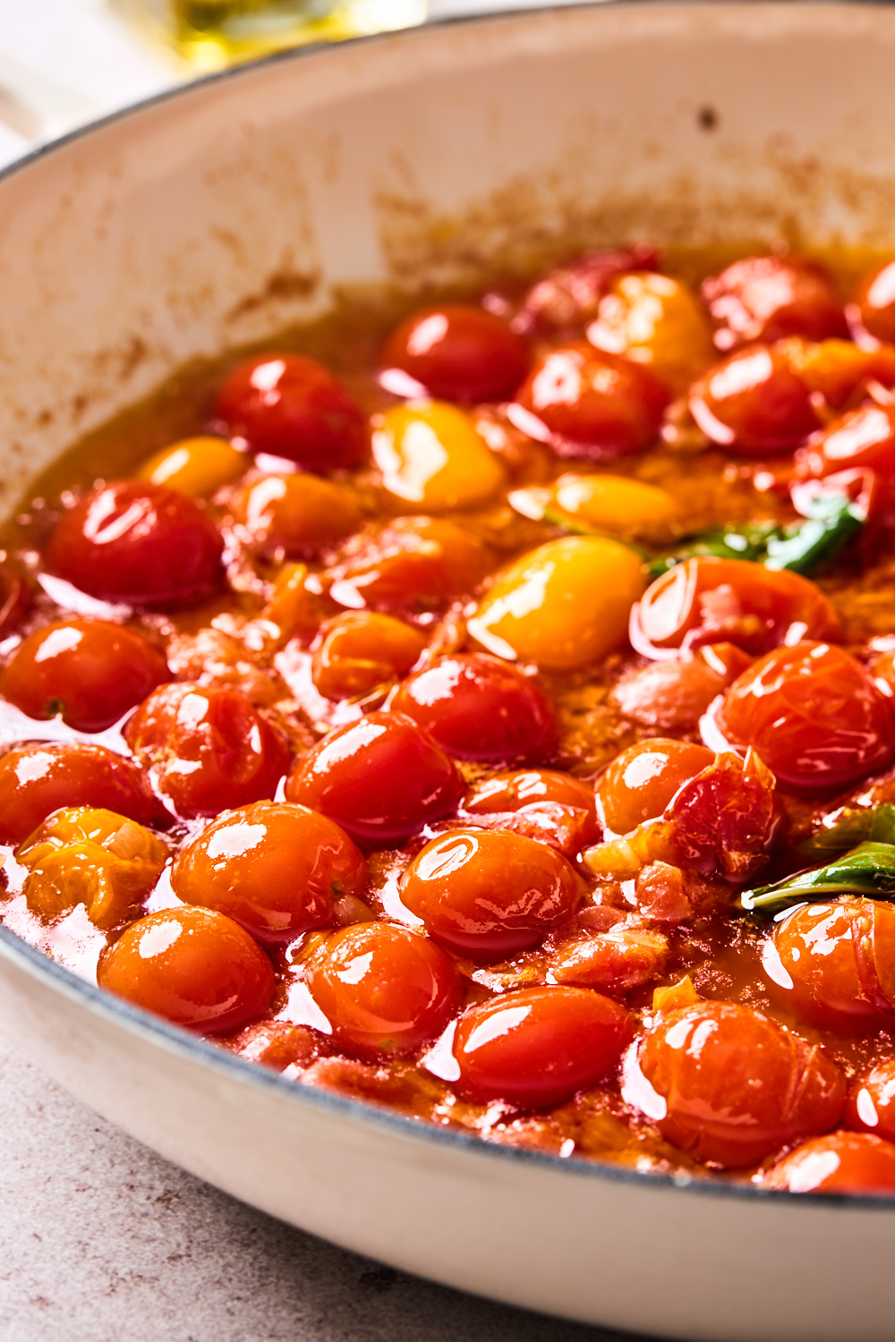 Burst Cherry Tomato Pasta