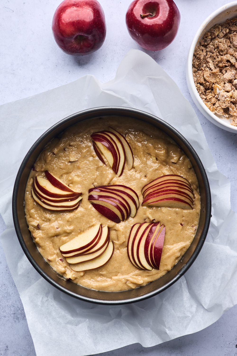 Greek Style Apple Cinnamon Cake